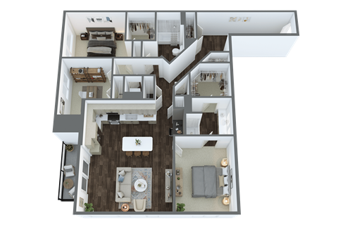 4450 Fox Valley Center Drive Studio-2 Beds Apartment for Rent - Photo Gallery 44